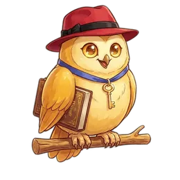 Mascotte Chouette Fedora Red Hat Aperta Scientia
